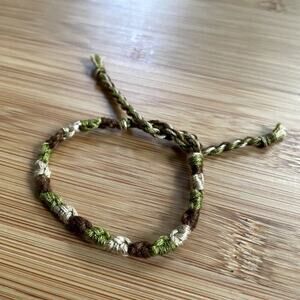 Ethel Woven Bracelet anklet trendy comfortable tie embroidery thread woven gift